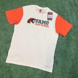 Mitchell & Ness FAMU Florida A&M University T-Shirt Medium | HBCU Rattlers Gear
